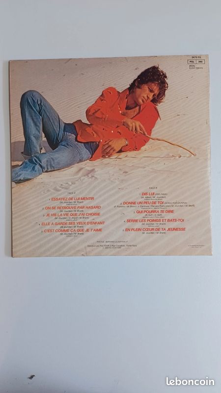 Disque 33T Mike Brant (image 2)