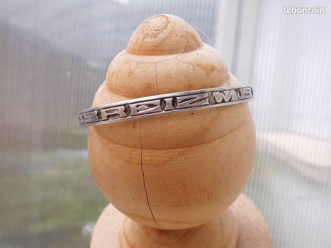Bracelet breton argent (image 3)