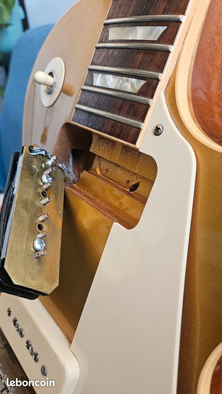 Gibson Custom Shop Les Paul 1956 Goldtop Reissue VOS R6 – 2010 – COA – Bigsby Vibramate (image 12)