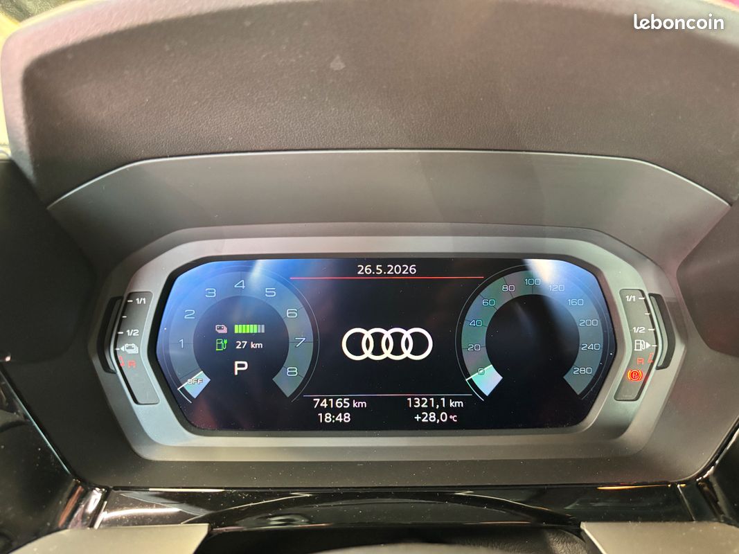 AUDI A3 Sportback 40 TFSIe 204 S tronic 6 S Line CarPlay Caméra de recul Entretient Audi Origine France Garantie 12mois (image 18)