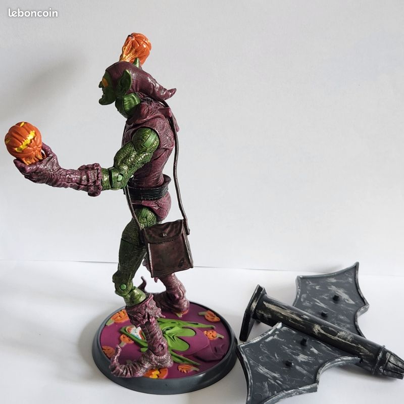 LE BOUFFON VERT figurine en plomb MARVEL the Green Goblin figure duende verde EUR 14,99 - FR