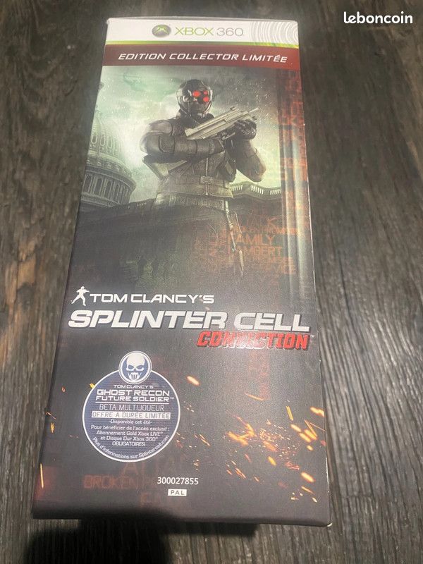 Splinter Cell Conviction – Collector's Edition Pour Xbox 360 – Comme Neuf