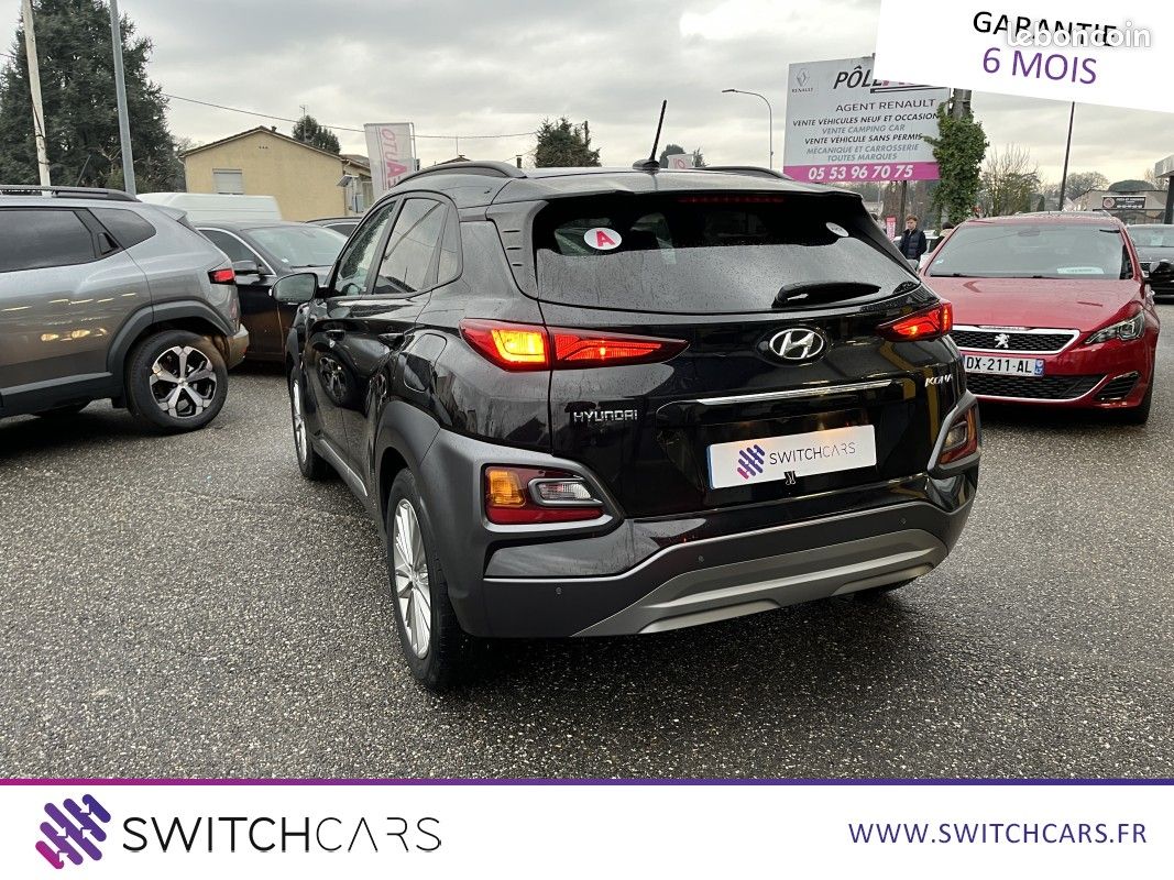 Hyundai Kona 1.0 T-GDi 120cv EDITION * CARPLAY CLIM AUTO CAMERA DE RECUL PACK SON (image 22)