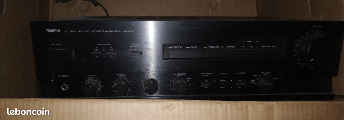 Paire d'enceintes Magnat + amplificateur Yamaha (image 1)