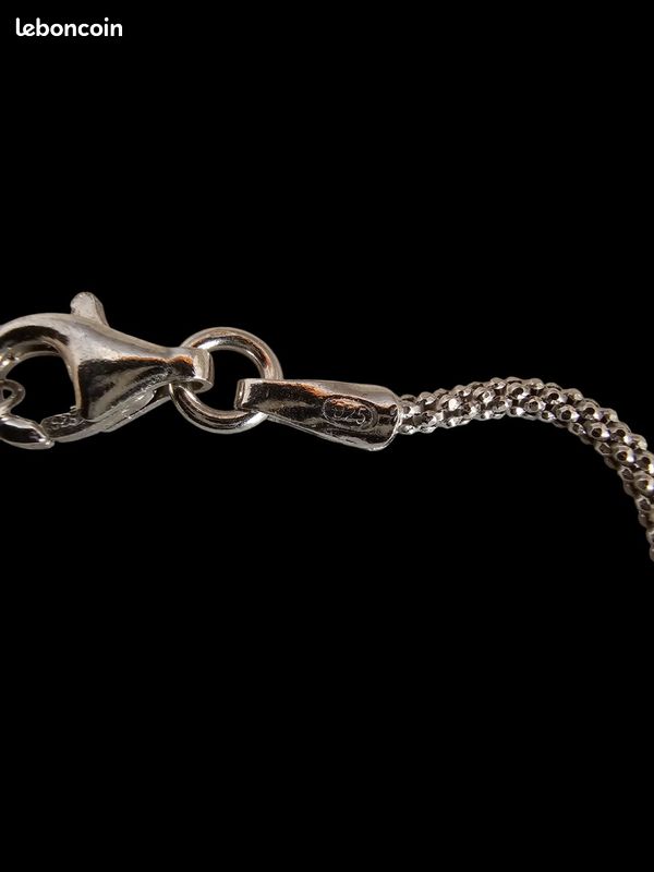 Bracelet Fin Maille Jaseron En Argent Massif 925 – Bijouxia, Poinçonné, Neuf