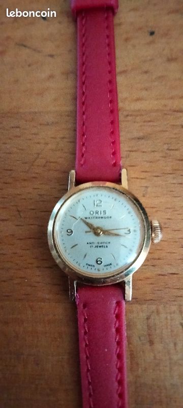 Montre mécanique femme vintage non testée - Marque Oris - Montres & Bijoux