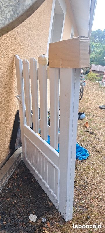 Portillon pvc blanc (image 2)