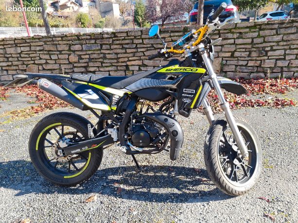 Moto 50cc Sherco 2T SM Silver STD. Livraison en France