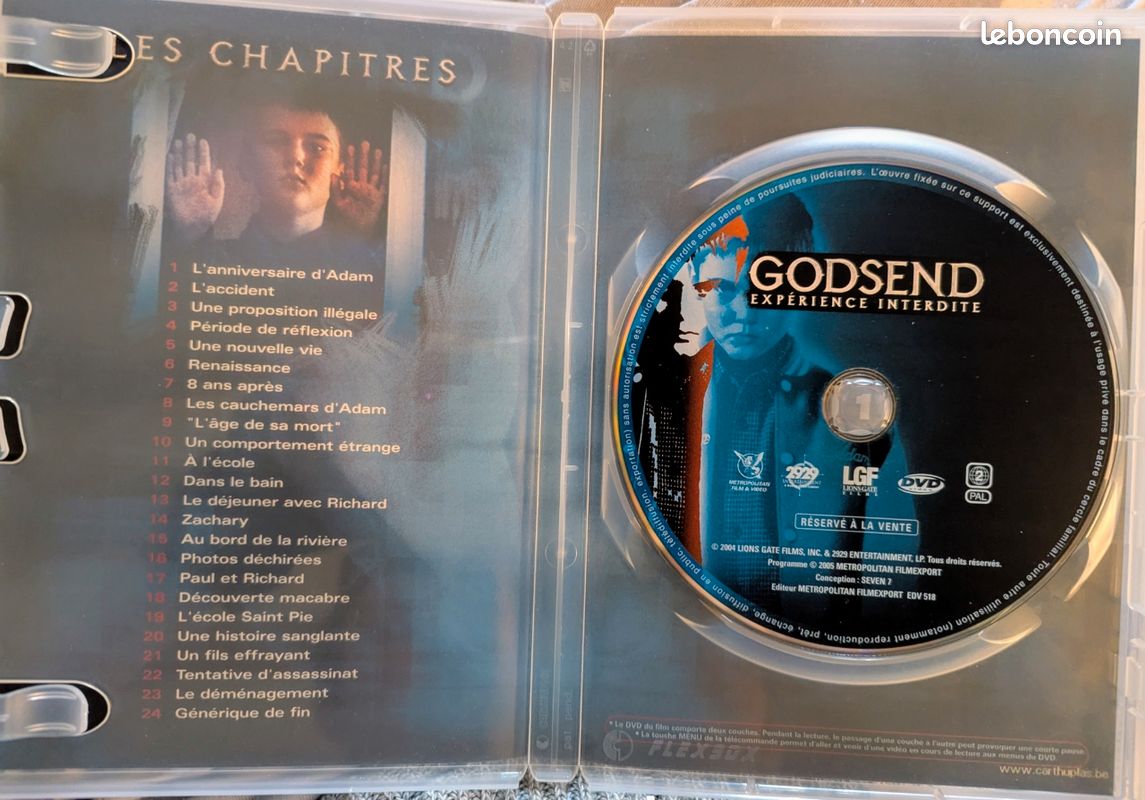DVD Godsend expérience interdite (image 3)