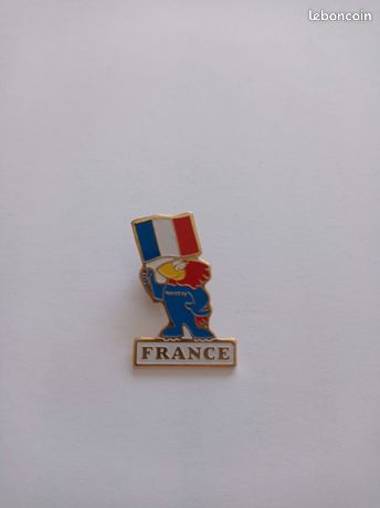 Pince à Cravate Coupe Du Monde France 1998 – Plaqué Or – Souvenir Vintage Rare
