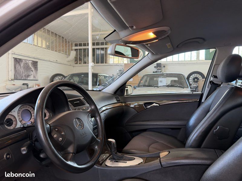 Mercedes-Benz E270 CDI BVA 177 Ch - Avantgarde - Attelage - Cuir partiel - Climatisation - Garantie (image 8)