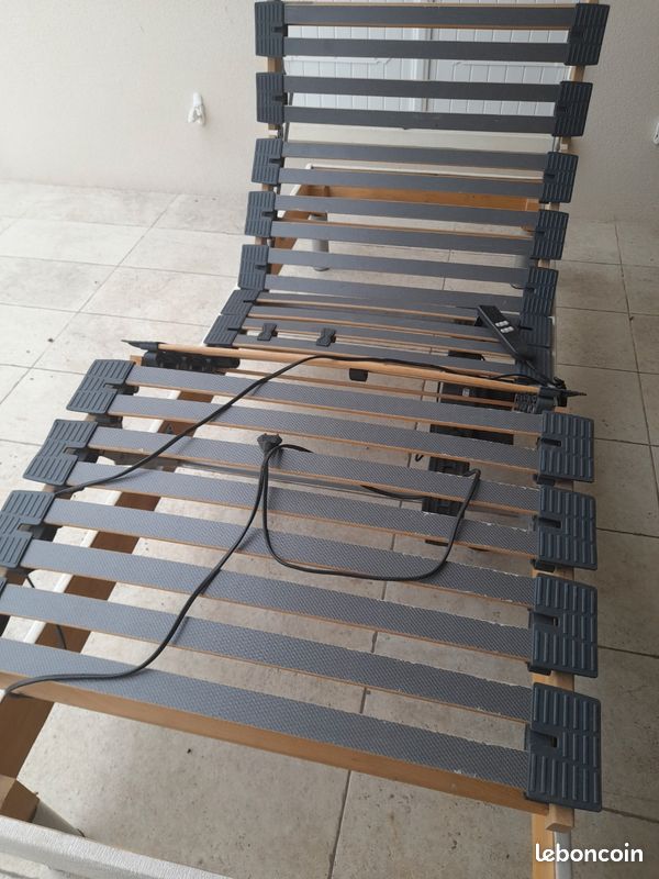Sommier relevable et son matelas 80 cm (image 2)