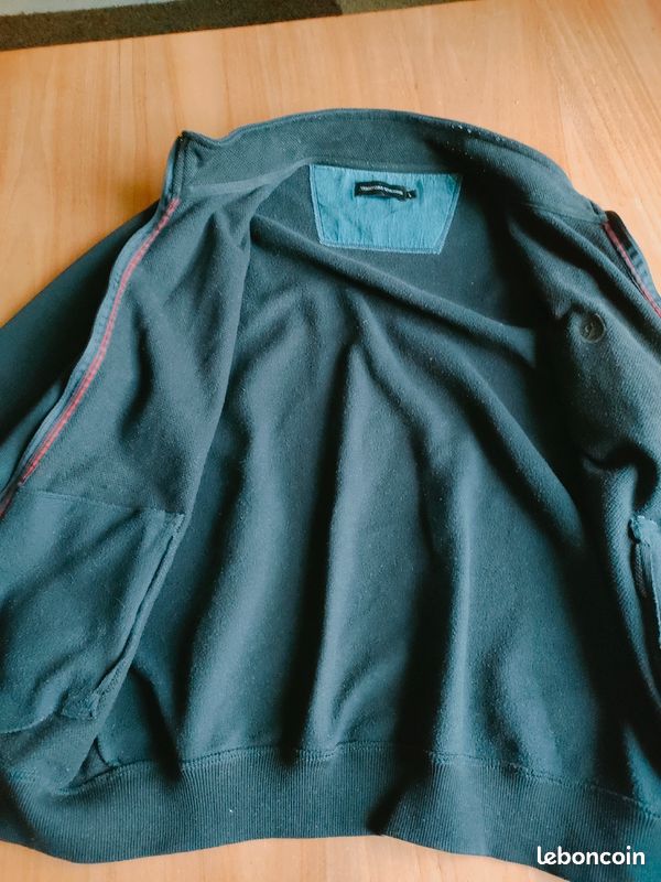 Veste zippée homme taille L Territoire d'homme TBE (image 2)