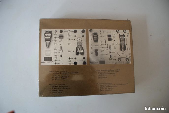 1/43 kit 2 Bugatti Atalante et Royale Solido métal 5401 Neuf boit