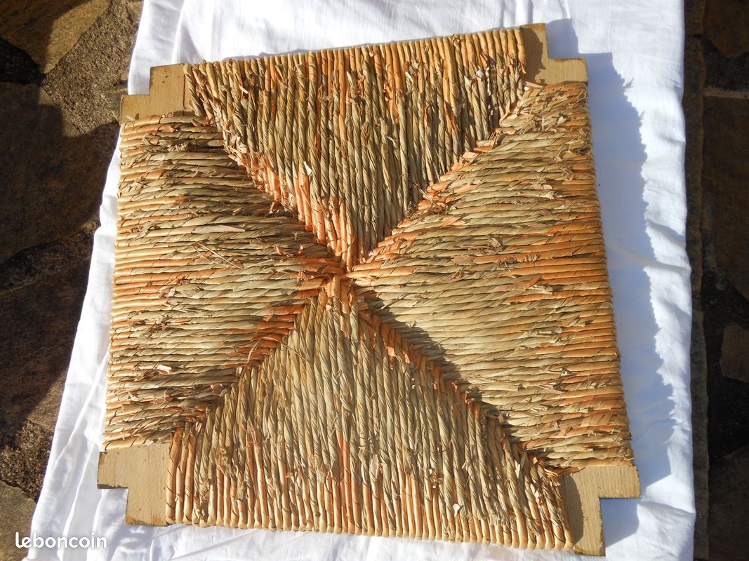 Assise en paille pour chaise (image 2)