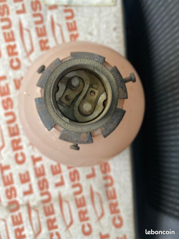 Ancienne lampe d’appoint en boule (image 2)