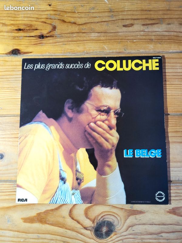 Coluche le belge 33t (image 1)