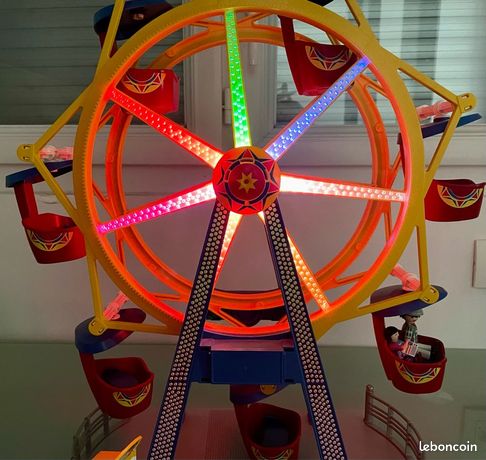 Playmobil 5552 - Grande Roue Avec éclairage Coloré - Neuf - Fabriqué En France
