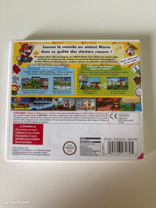 Paper Mario Sticker Star 3DS (image 2)
