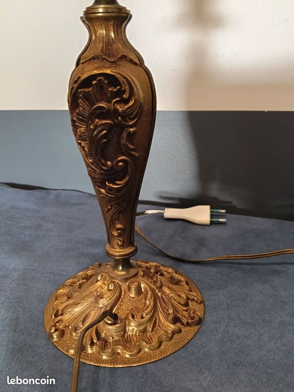 Pied de lampe en bronze (image 6)