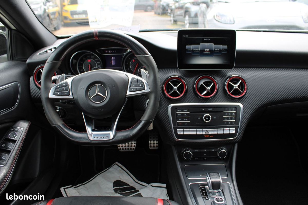 Mercedes CLASSE A 45 AMG "4MATIC" 380 CV GPS CAMÉRA JA 19 USB RECARO FULL LED BOITE SPEEDSHIFT-DCT (image 10)