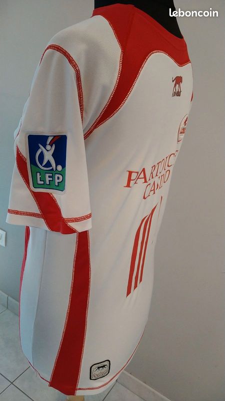 Maillot Kader Keita LOSC 2006-2007, Domicile, Manches Longues, Taille XL