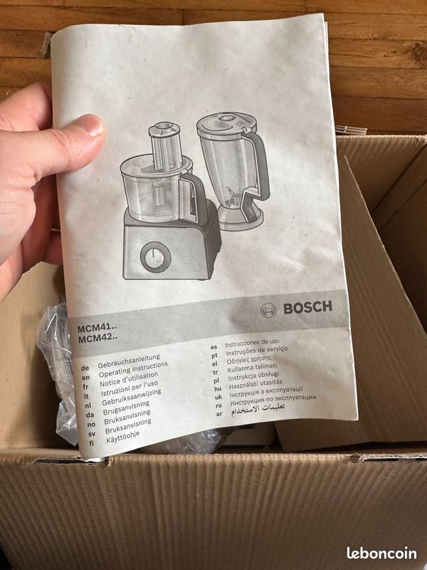 Accessoires pour mixeur bosh mcm41 (image 4)