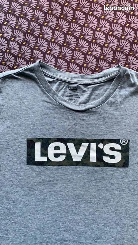 T Shirt Levi’s (Gris), S (image 2)
