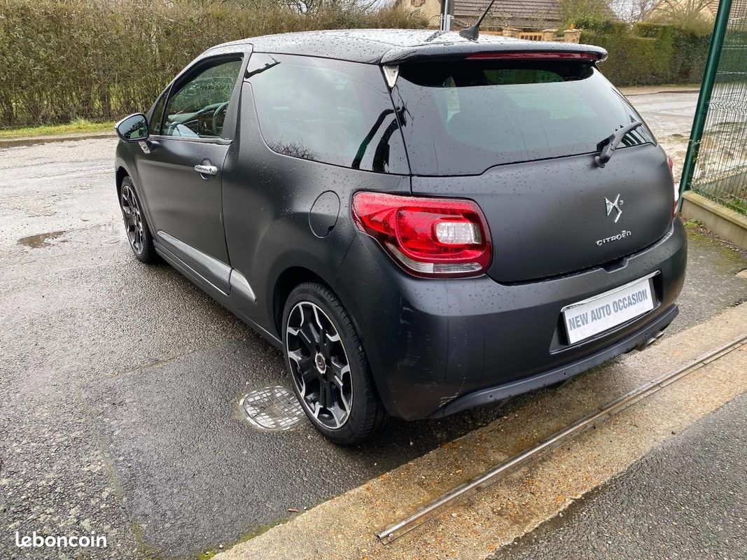 Citroen ds3 1.6 hdi 115cv pack serie-noire sport chic bv6 - Voitures