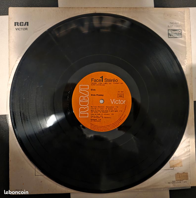 Elvis 33t france 740.621 (image 6)
