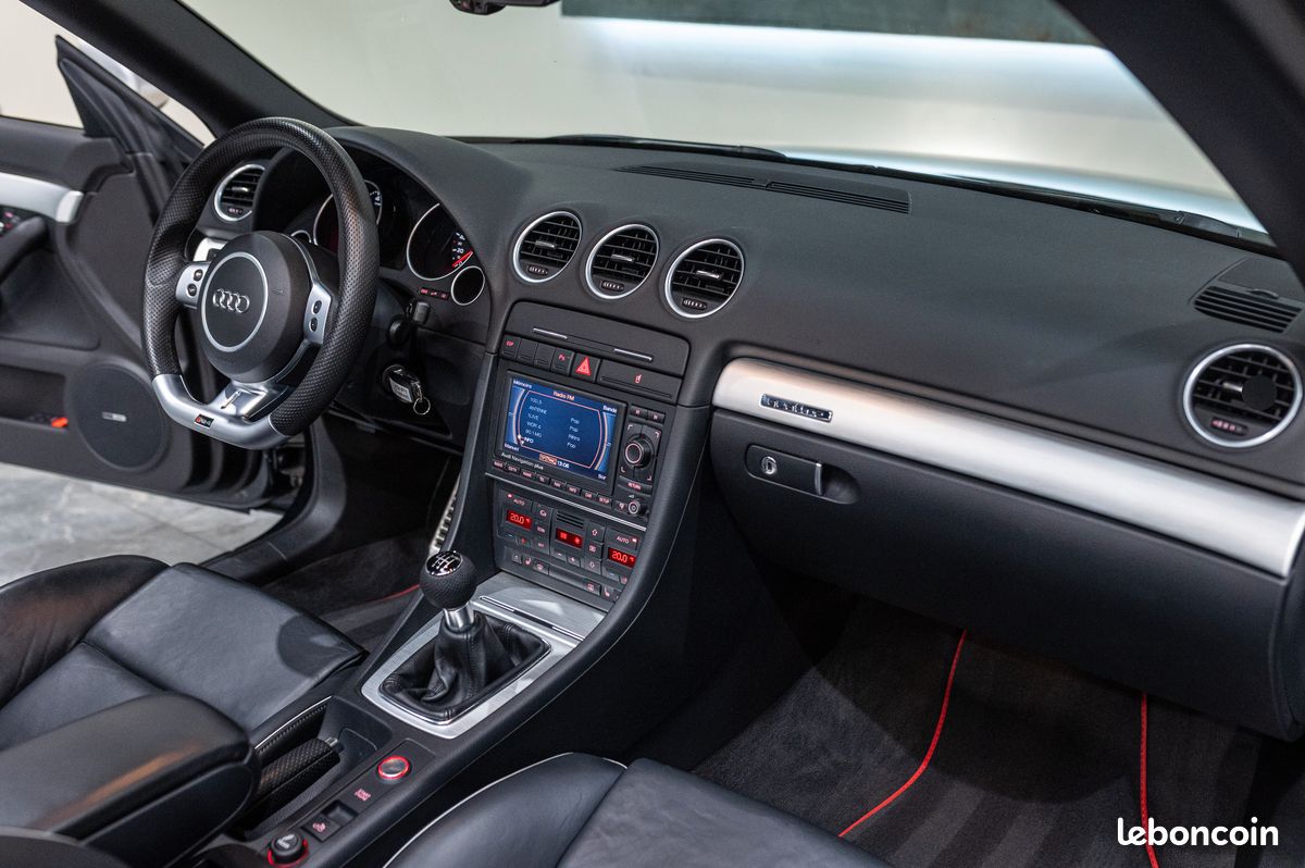 Audi RS4 B7 Cabriolet 4.2 V8 FSI 420 Quattro - 85 000 Kms - 1507 Exemplaires - Rare État Collection (image 9)