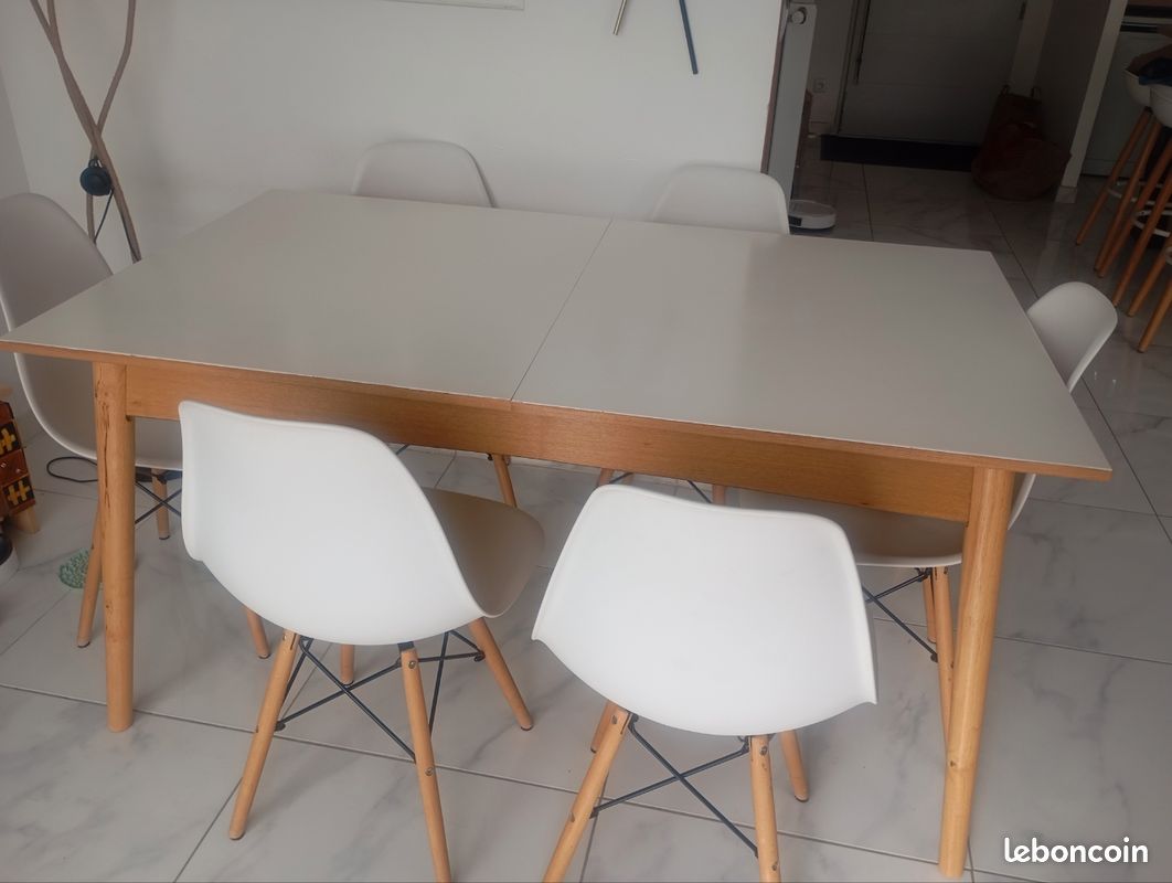 Table "maison du monde" extensible avec ou sans chaises (image 2)