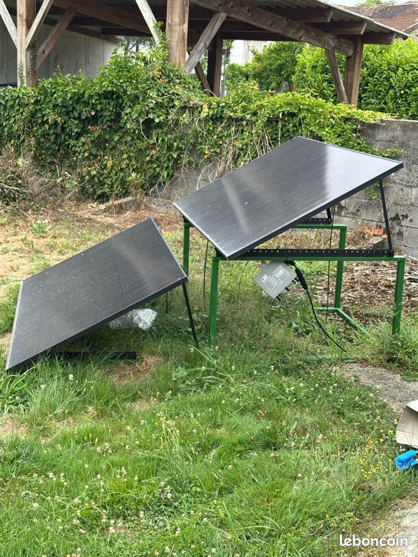 Support panneau solaire au sol (image 1)