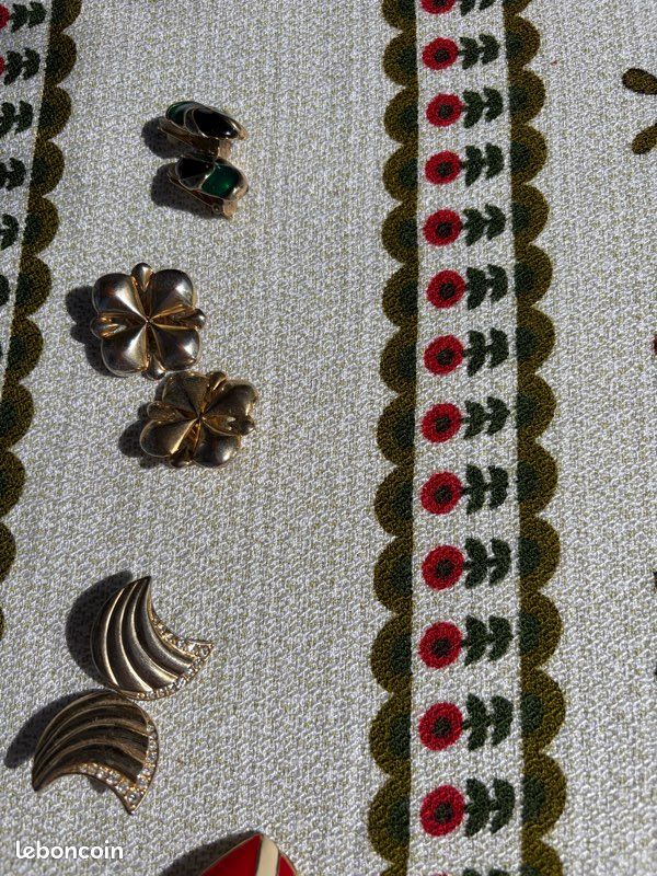 Clips d’oreilles vintage (image 4)