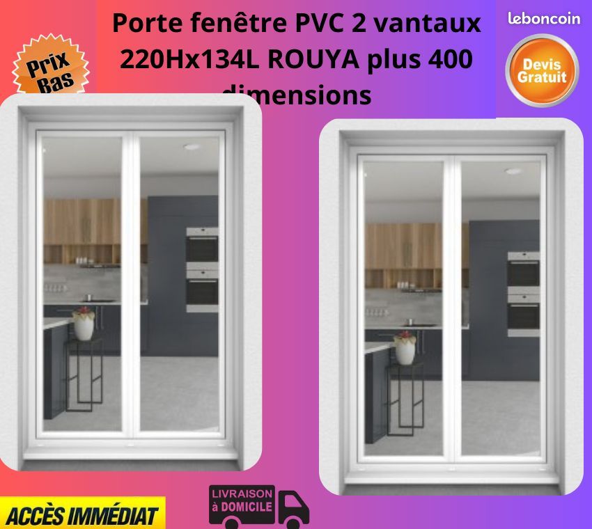 Porte Fenetre 180x215null
