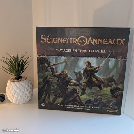 Jeu De Société Le Seigneur Des Anneaux : Voyages En Terre Du Milieu - FR