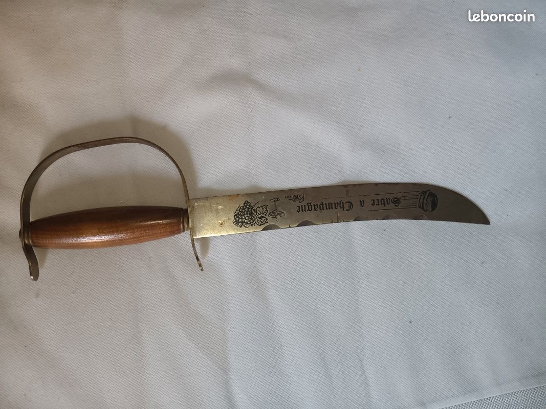 Champagne Saber -Laguiole-Roger Orfèvre - Pewter/Tin, - Catawiki