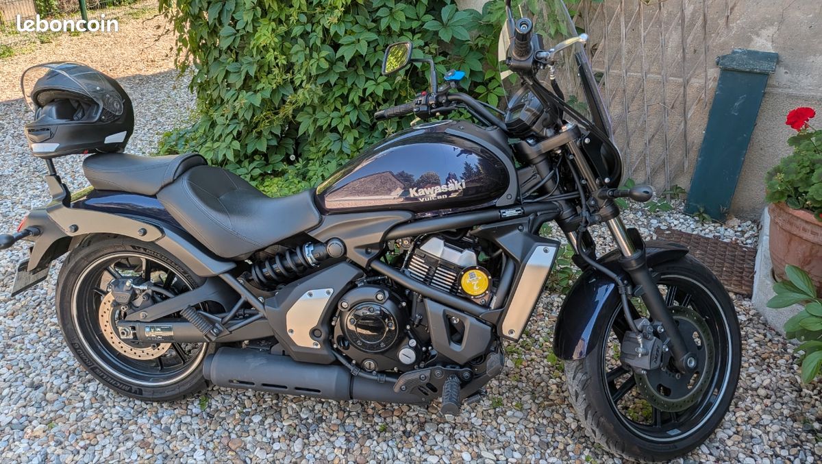 🏍️ Kawasaki Vulcan S 650 – Excellent état – Options Kawasaki – A2 (image 1)
