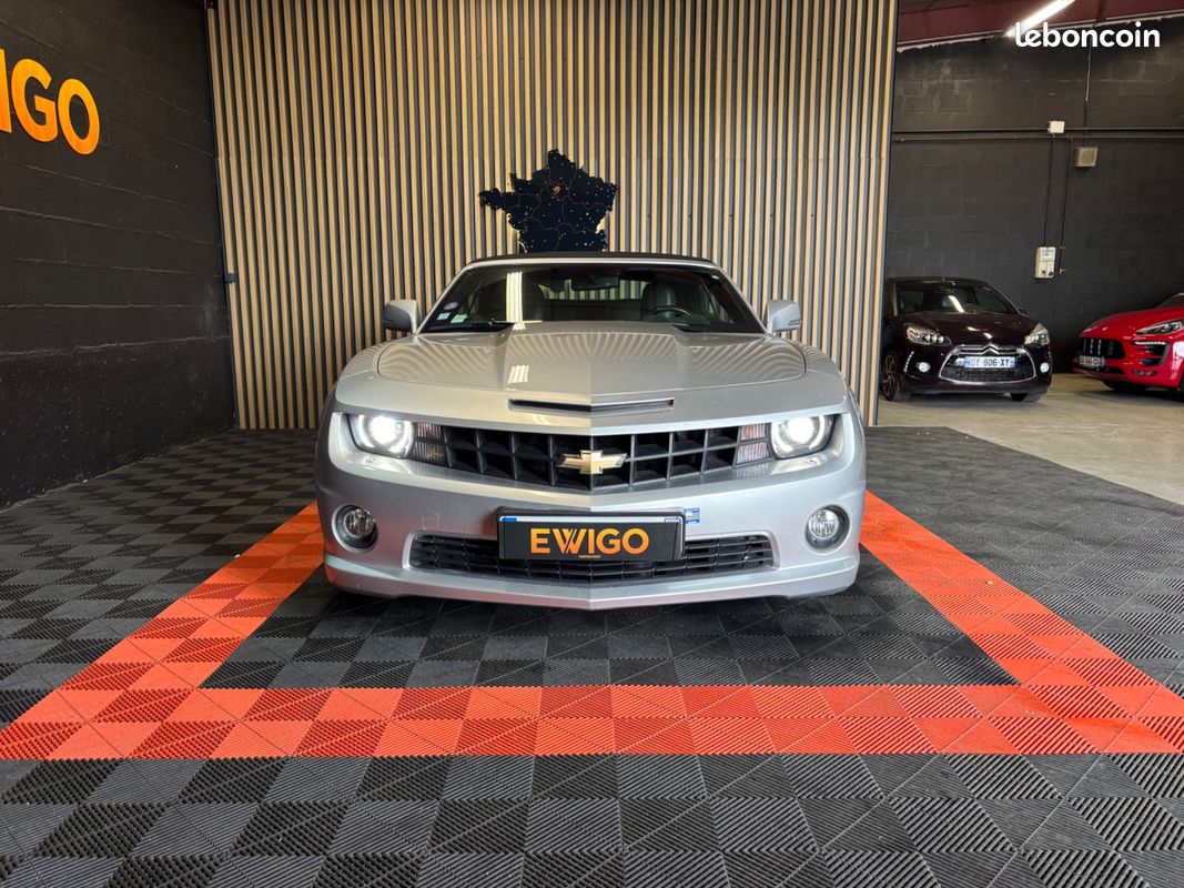CHEVROLET CAMARO CABRIOLET V8 6.2 405 CH - CAMÉRA DE RECUL - SIÈGES CHAUFFANTS - SIÈGES ELEC - DEUXIÈME MAINs (image 10)