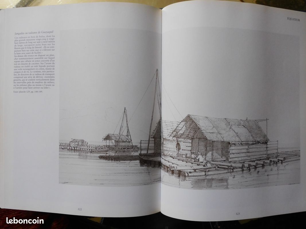 VOILIERS ET PIROGUES DU MONDE AU DÉBUT DU xIxème SIÈCLE, essai sur la construction navale des peuples extra-européens de l'amiral Pâris, par Eric Rieth bateaux marine navires navigation voile (image 7)