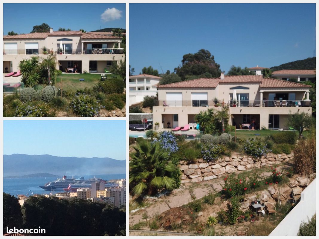 Appart F3 dans villa/vue mer/piscine/ (image 9)