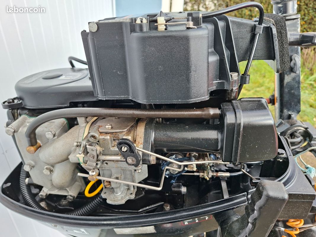 Moteur Sans Permis écologique Moteur Hors-bord Électrique 12V 800W 80LBS - Pour Bateau Pneumatique, Kayak - 5 Vitesses Avant/3 Arrière Moteur électrique Kayak