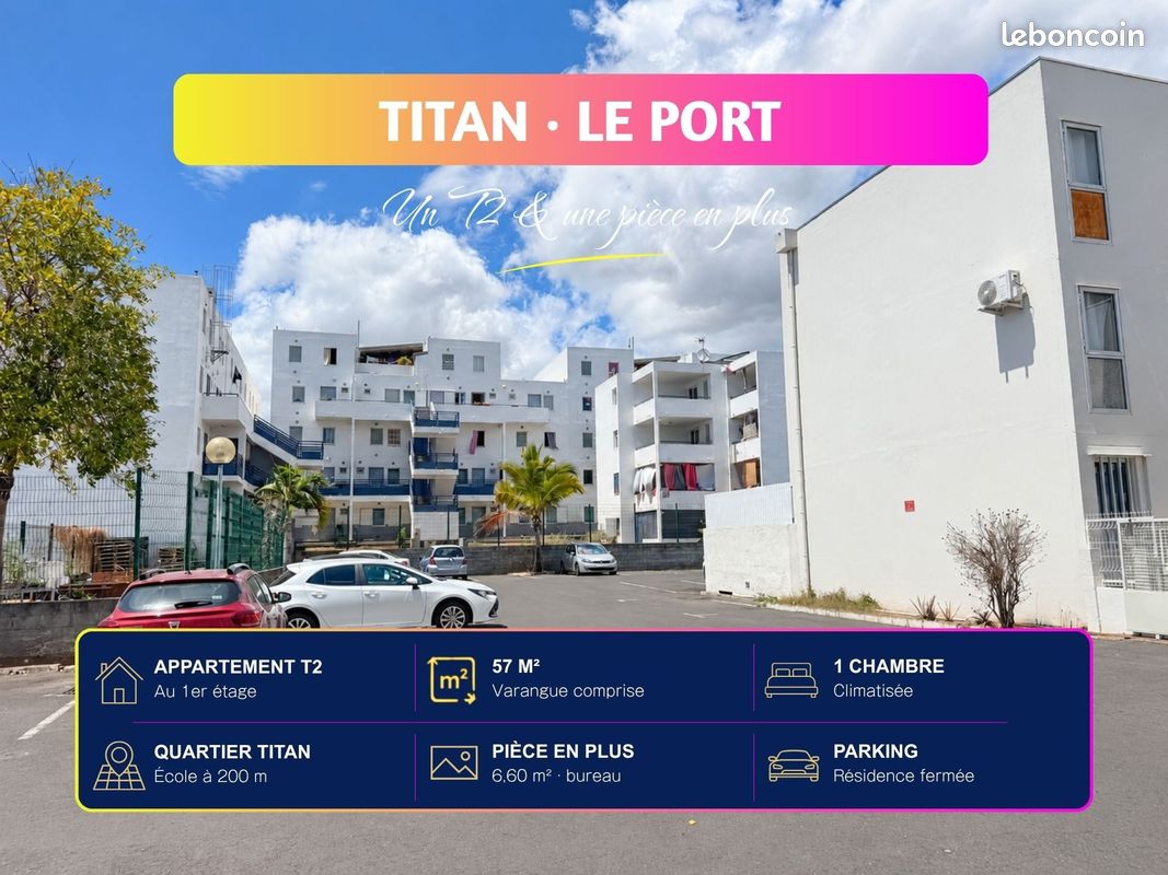 Appartement 2 pièces 57 m² · au Port · 57 m² · 100 200 €