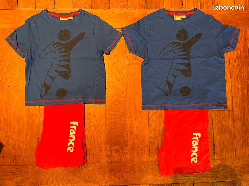 Tee shirts foot FIFA world cup + shorts assortis offerts (image 1)