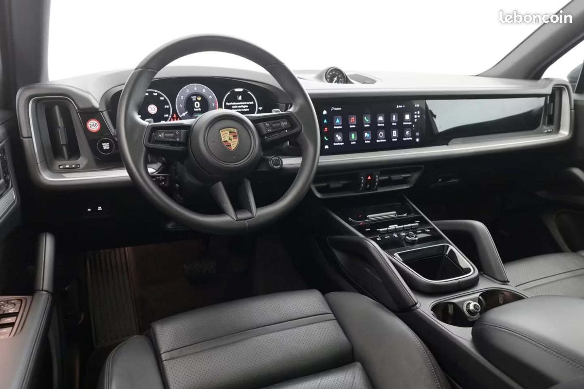 PORSCHE CAYENNE 470ch E-Hybrid - Gris Arctique - LOA possible (image 3)