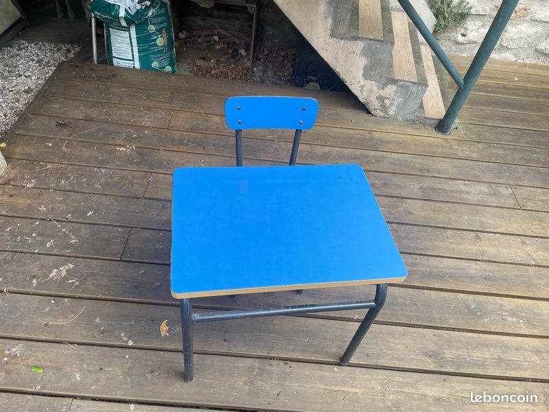 Petit bureau enfant vintage (image 1)