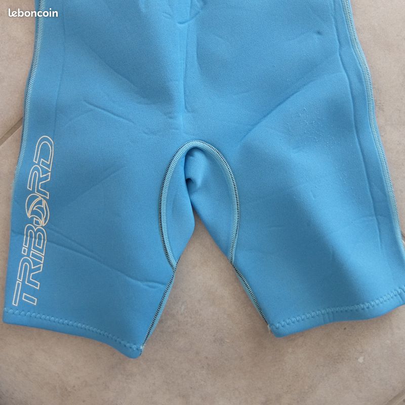 Combinaison baignade surf shorty 10 ans (image 4)