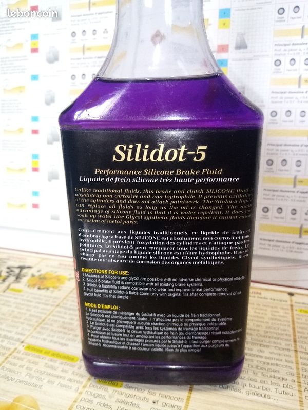 Liquide de frein silicone Dynolite Brake Fluid - Dynolite