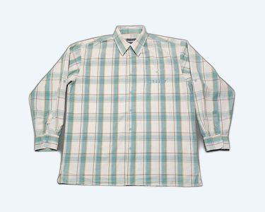 Chemise Homme Crew Vear Coton Manches Longues - Taille XL - Bleue