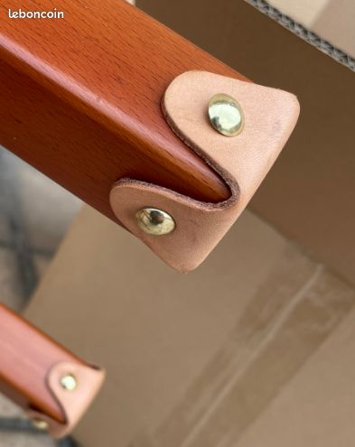 Tabouret en cuir Hermès (image 7)